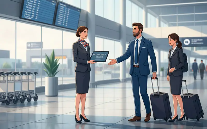 what is meet and greet airport service