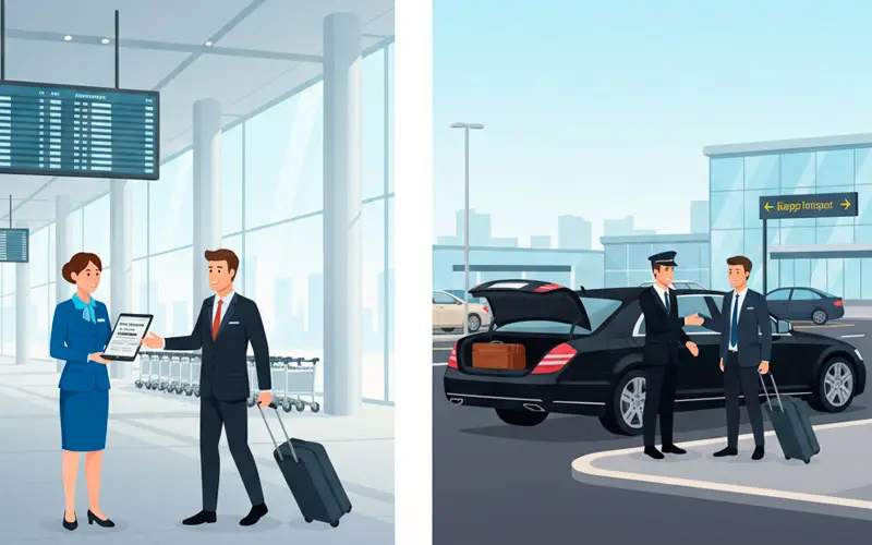 meet and greet airport transfer service