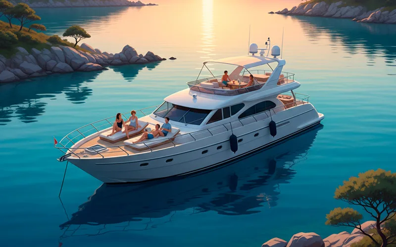 moments when yacht charter in turkey