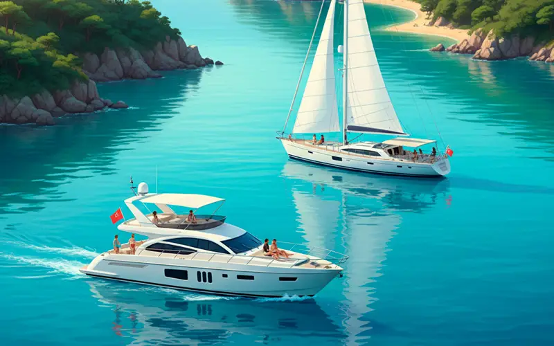 what makes turkey popular for yacht travel