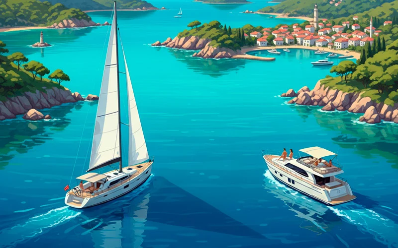 why the turkish coast attracts yacht travelers