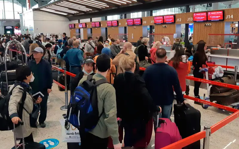 istanbul airport congestion