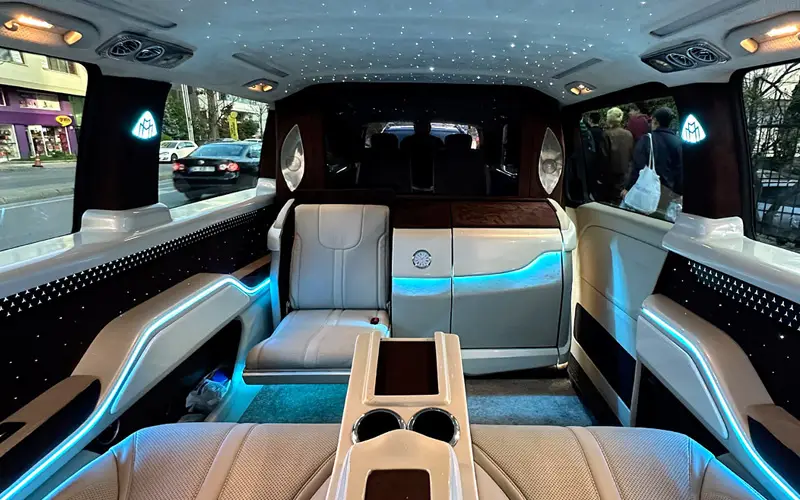 istanbul luxury airport transfer vito interior